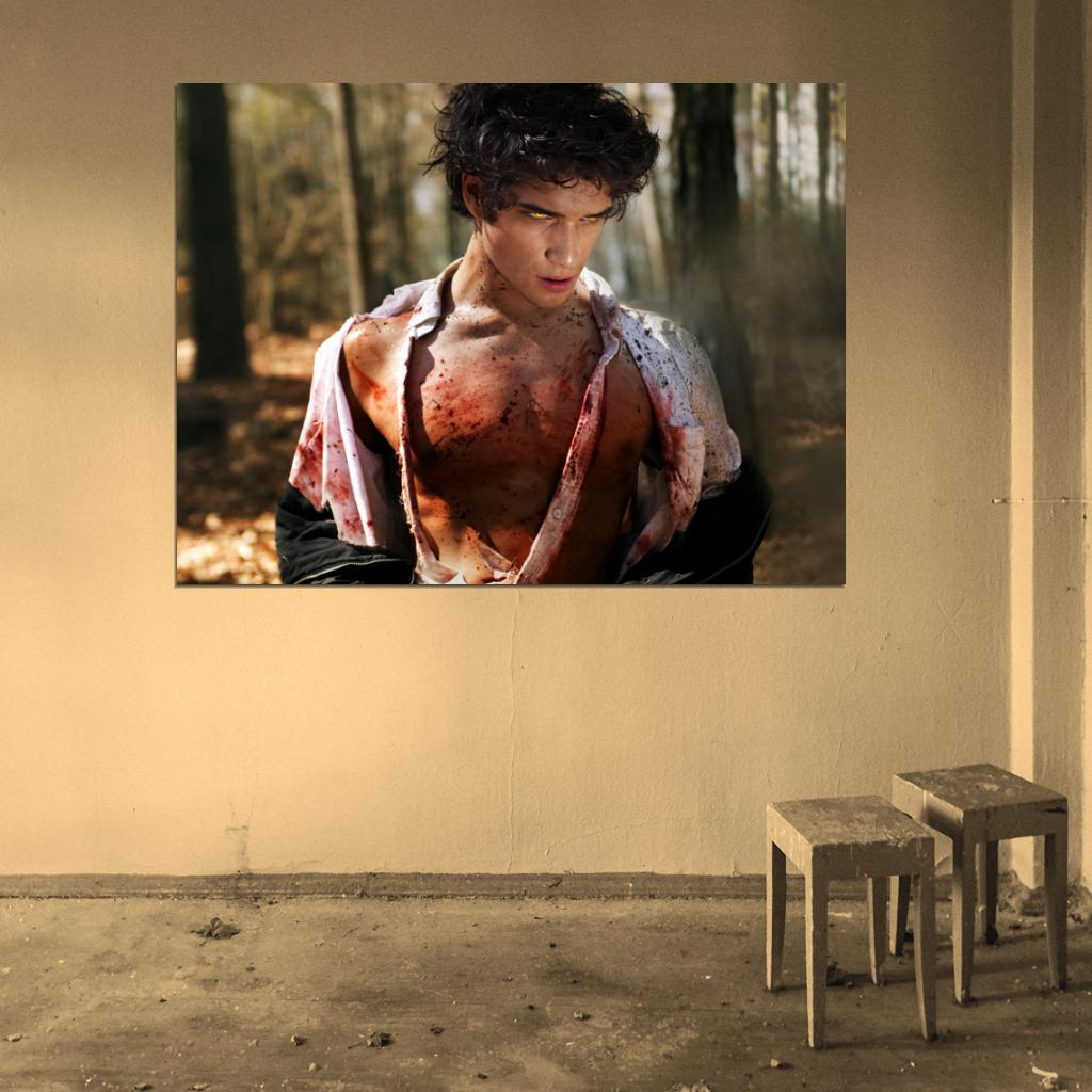 Teen Wolf Scott McCall Tyler Posey TV Series Wall Art Print Poster