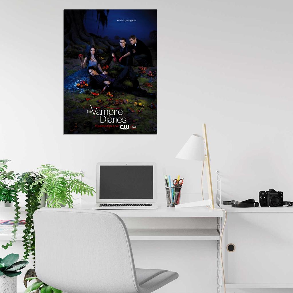The Vampire Diaries TV Series Wall Art Print Poster