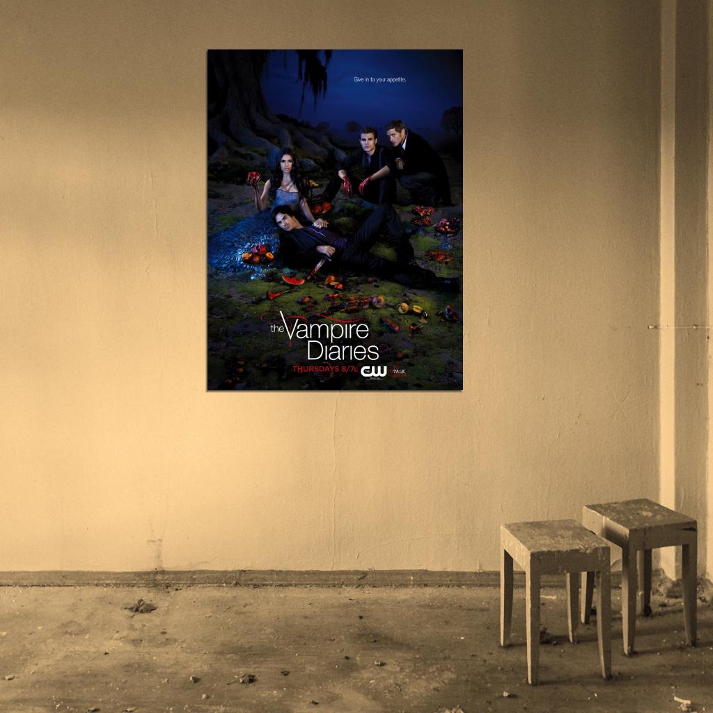 The Vampire Diaries TV Series Wall Art Print Poster