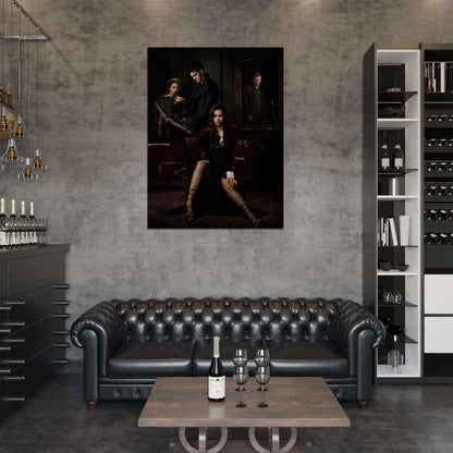 The Vampire Diaries TV Series Wall Art Print Poster