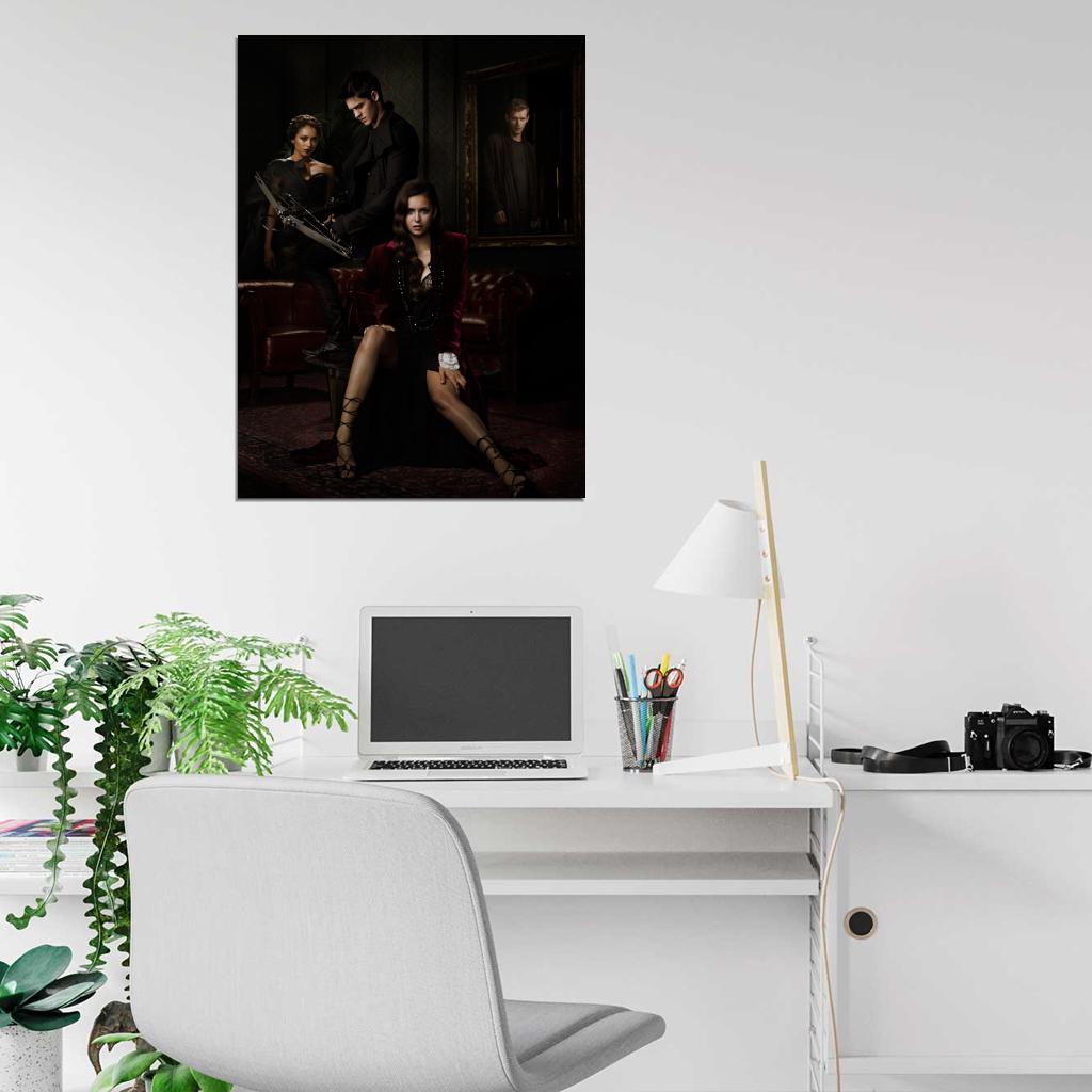 The Vampire Diaries TV Series Wall Art Print Poster