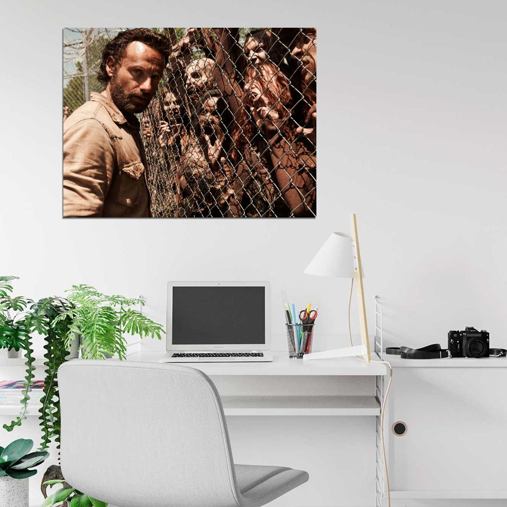 The Walking Dead Andrew Lincoln TV Series Wall Art Print Poster