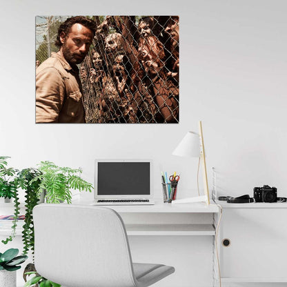 The Walking Dead Andrew Lincoln TV Series Wall Art Print Poster