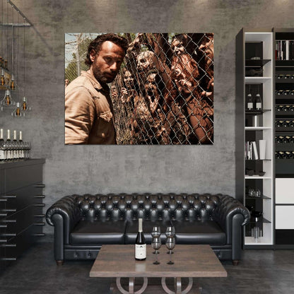The Walking Dead Andrew Lincoln TV Series Wall Art Print Poster