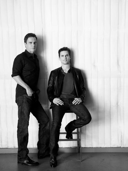 White Collar BW TV Series Wall Art Print Poster