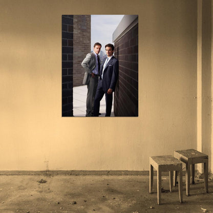 White Collar Neal Caffrey Peter Burke TV Series Wall Art Print Poster