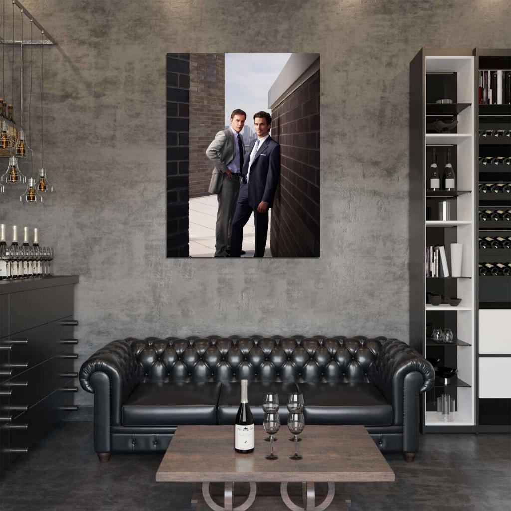 White Collar Neal Caffrey Peter Burke TV Series Wall Art Print Poster