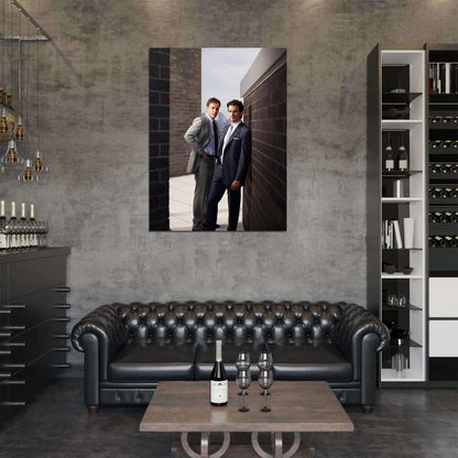 White Collar Neal Caffrey Peter Burke TV Series Wall Art Print Poster