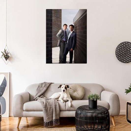 White Collar Neal Caffrey Peter Burke TV Series Wall Art Print Poster