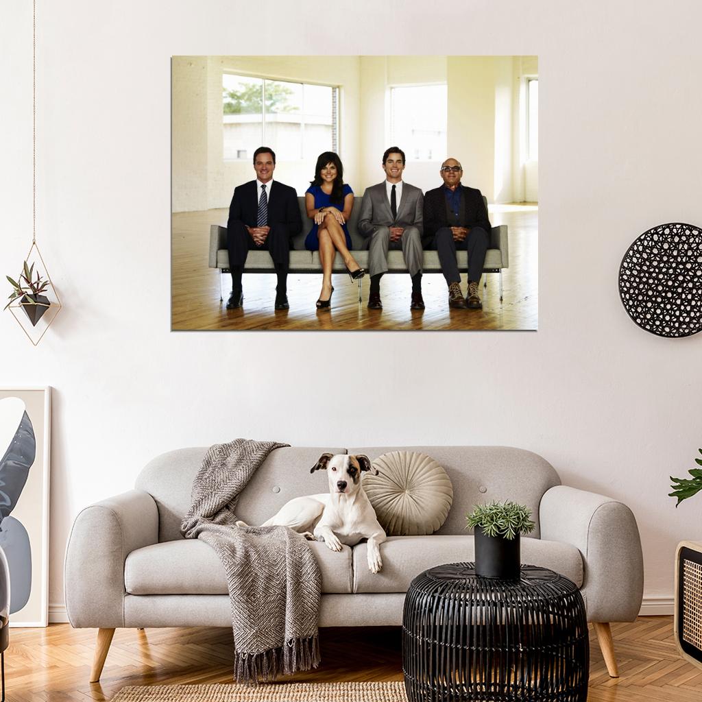 White Collar Cast Characters TV Series Wall Art Print Poster