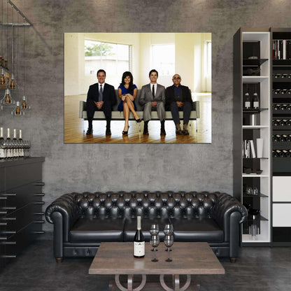 White Collar Cast Characters TV Series Wall Art Print Poster