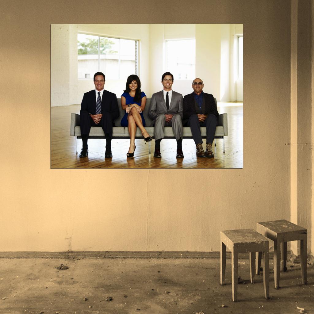 White Collar Cast Characters TV Series Wall Art Print Poster