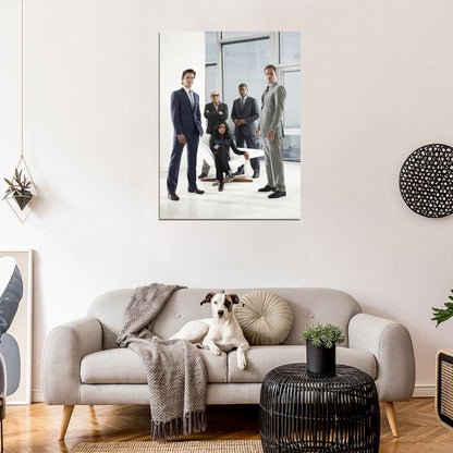 White Collar Characters TV Series Wall Art Print Poster