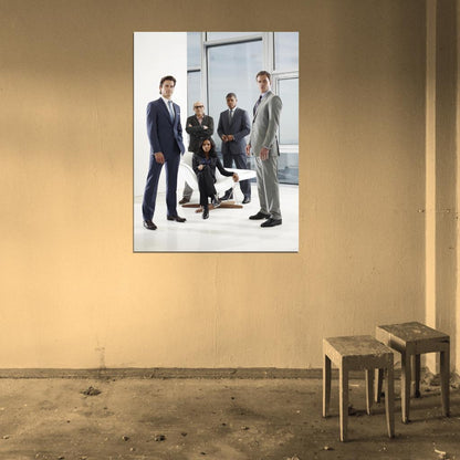 White Collar Characters TV Series Wall Art Print Poster