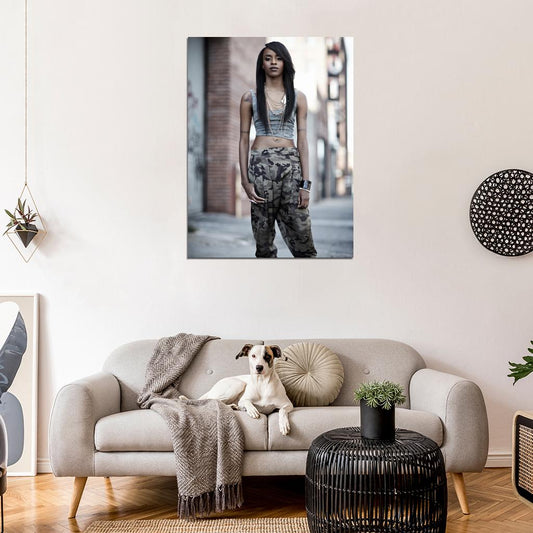 Angel Haze Hip-Hop Singer Music Art Wall Art Print Poster