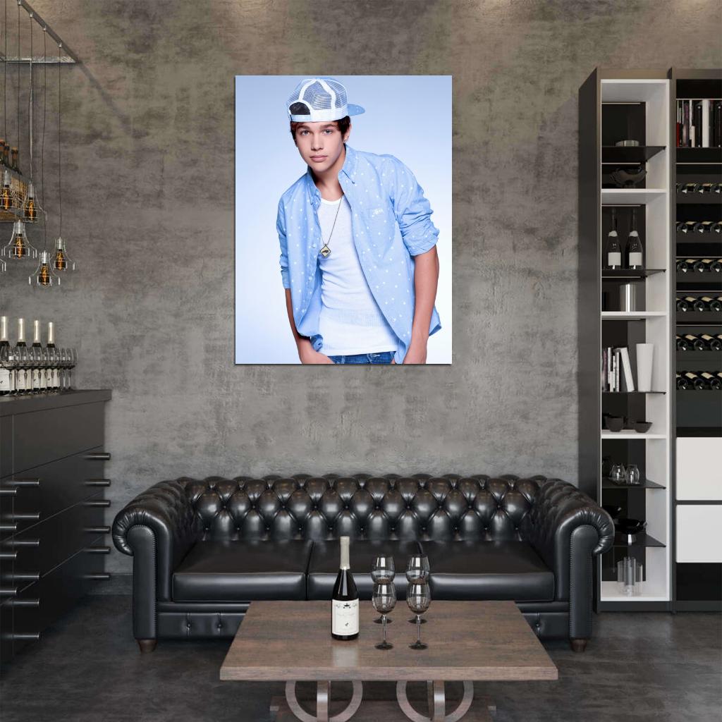 Austin Mahone Pop Singer Music Art Wall Art Print Poster