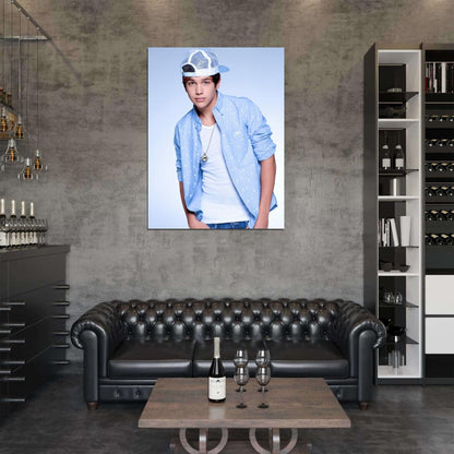 Austin Mahone Pop Singer Music Art Wall Art Print Poster