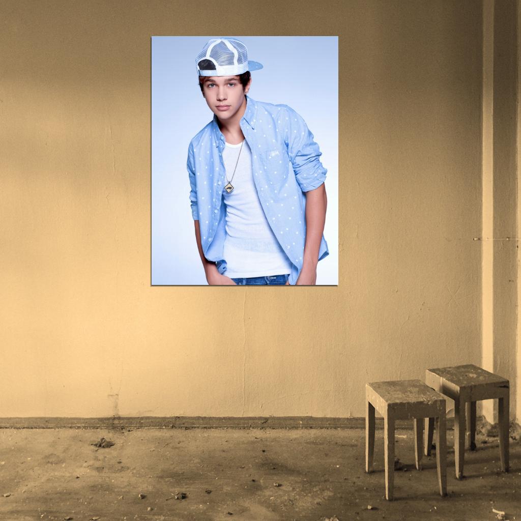 Austin Mahone Pop Singer Music Art Wall Art Print Poster