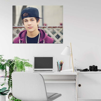 Austin Mahone Cute Pop Singer Music Art Wall Art Print Poster