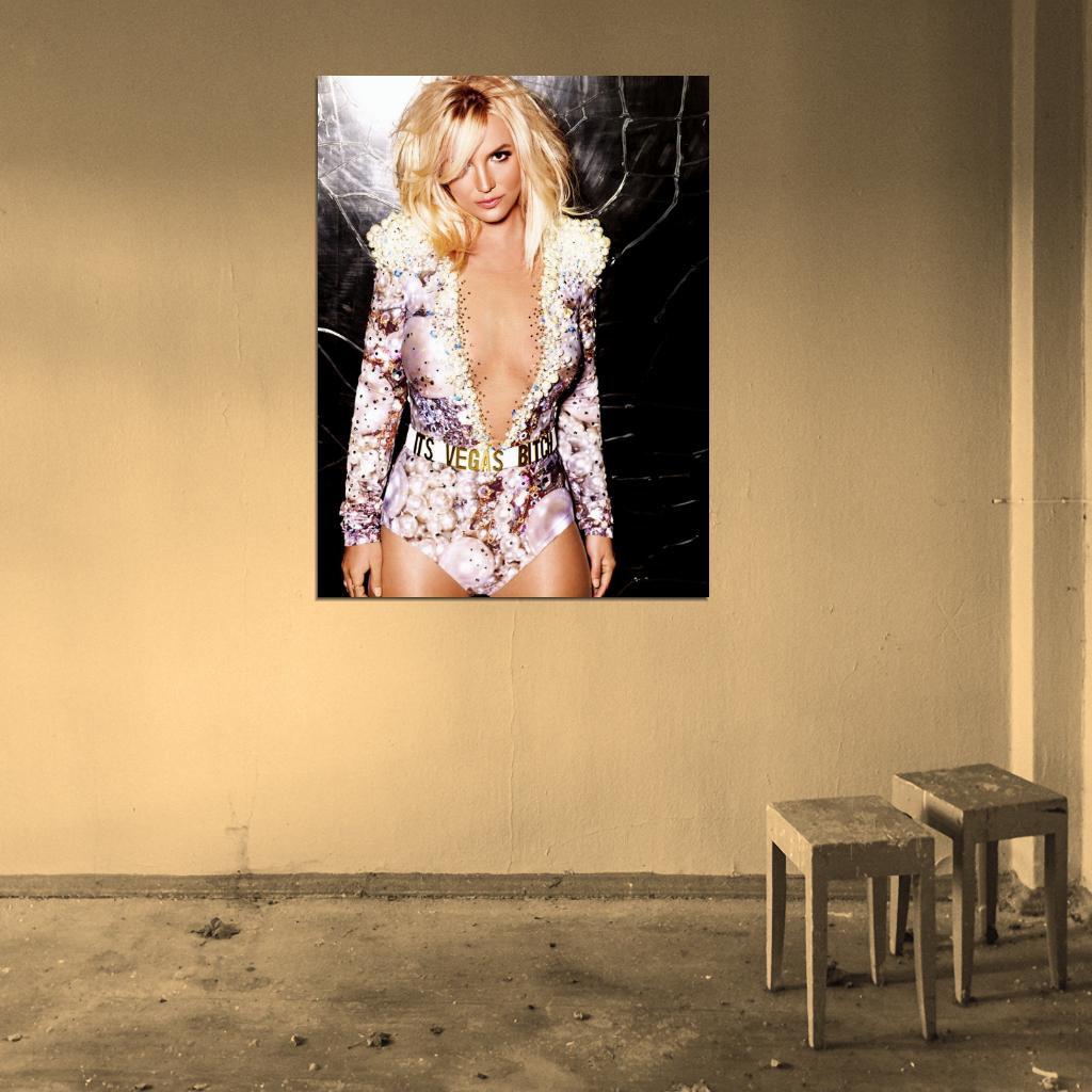 Britney Spears Sexy Pop Singer Music Art Wall Art Print Poster
