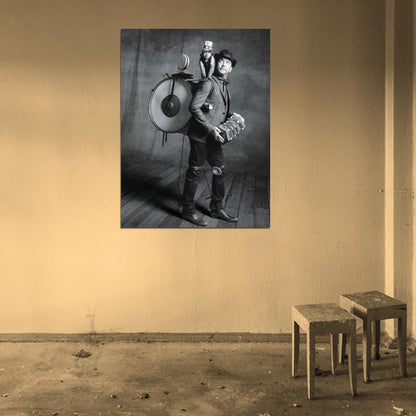 Dave Matthews Funny Monkey Music BW Art Wall Art Print Poster