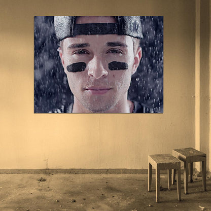 Jake Miller Portrait Hip Hop Singer Music Art Wall Art Print Poster