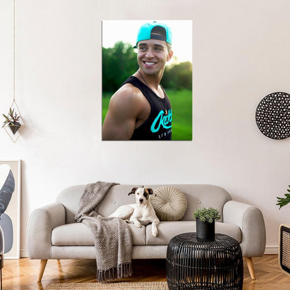 Jake Miller Smile Hip Hop Singer Music Art Wall Art Print Poster