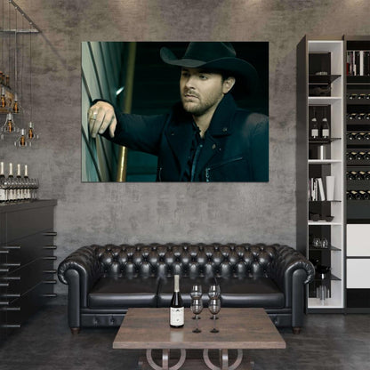 Jason Aldean Country Pop Singer Music Art Wall Art Print Poster