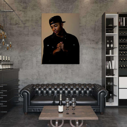 Josh Levi Pop Singer Music Art Wall Art Print Poster