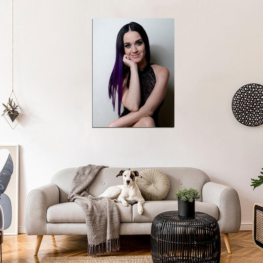 Katy Perry Cute Pop Rock Singer Music Art Wall Art Print Poster