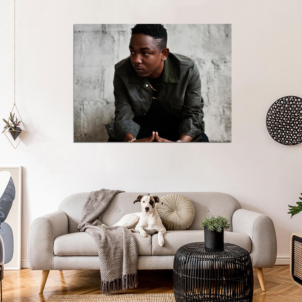 Kendrick Lamar Hip Hop Singer Music Art Wall Art Print Poster