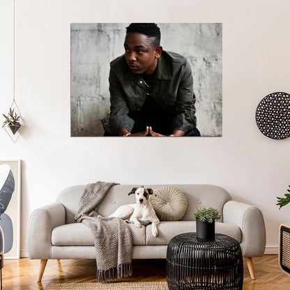 Kendrick Lamar Hip Hop Singer Music Art Wall Art Print Poster