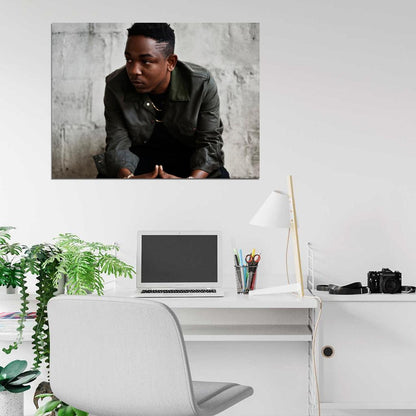 Kendrick Lamar Hip Hop Singer Music Art Wall Art Print Poster