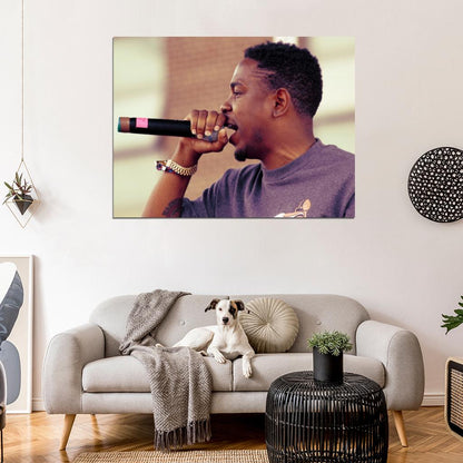 Kendrick Lamar Hip Hop Singer Music Art Wall Art Print Poster