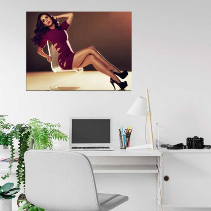 Katy Perry Hot Sexy Legs Pop Singer Music Art Wall Art Print Poster