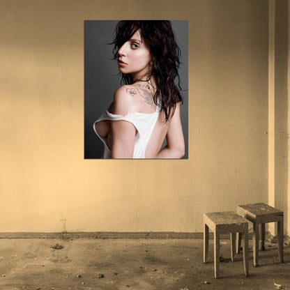 Lady Gaga Hot Sexy Dance Pop Singer Music Art Wall Art Print Poster