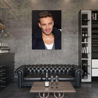 Liam Payne Pop Singer Music Art Wall Art Print Poster
