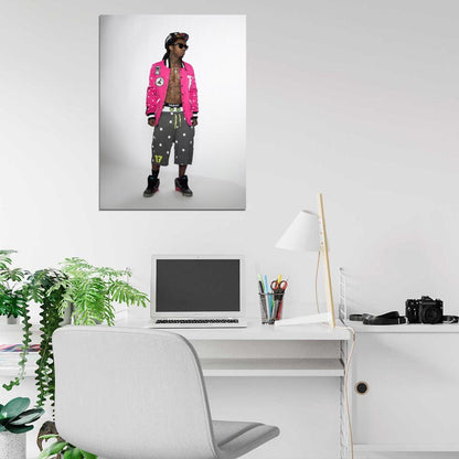 Lil Wayne Hip Hop Singer Music Art Wall Art Print Poster