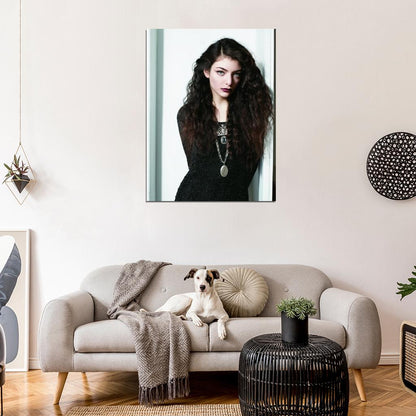Lorde Beauty Pop Singer Music Art Wall Art Print Poster