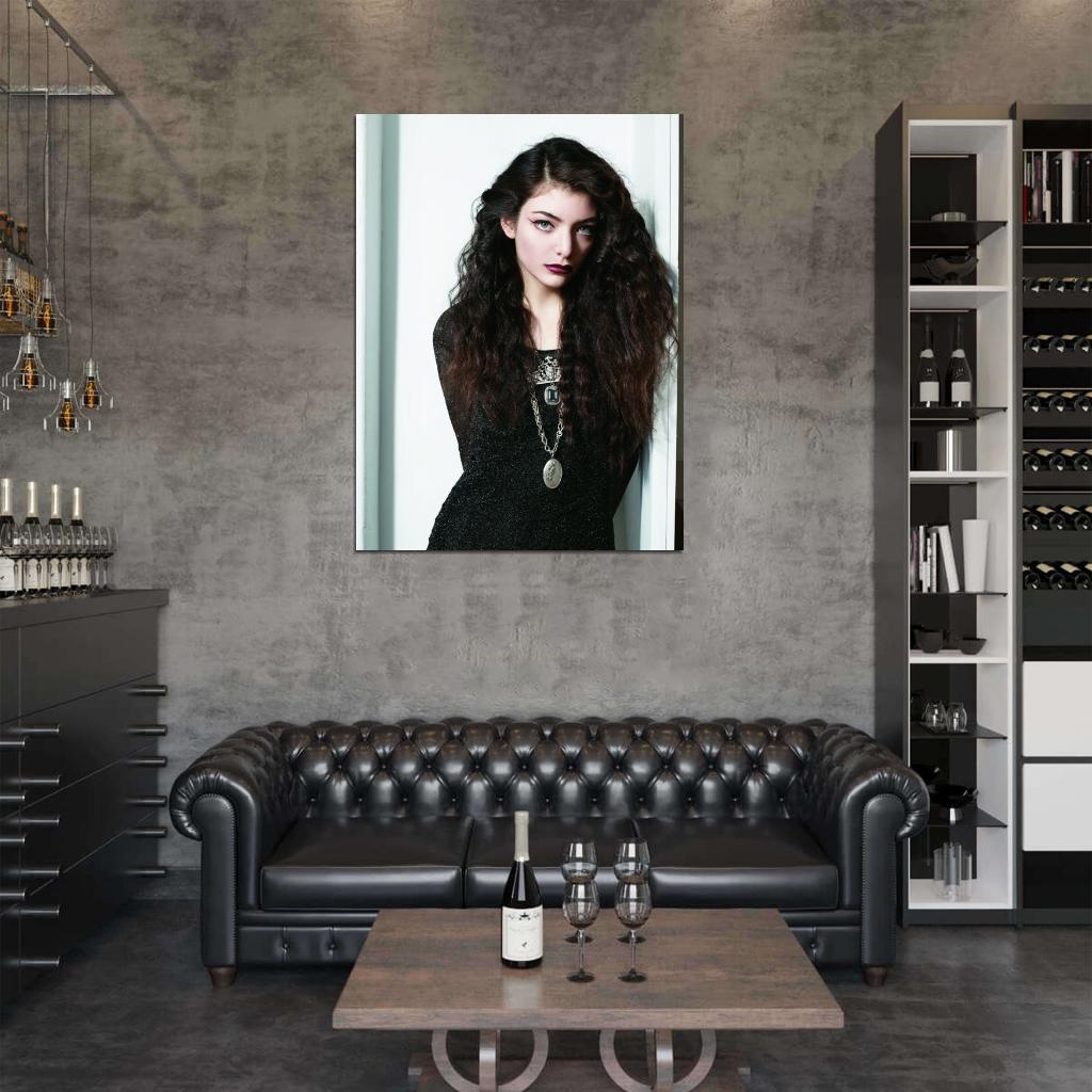 Lorde Beauty Pop Singer Music Art Wall Art Print Poster