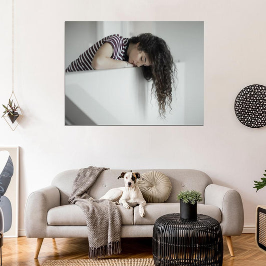 Lorde Cute Indie Pop Singer Music Art Wall Art Print Poster