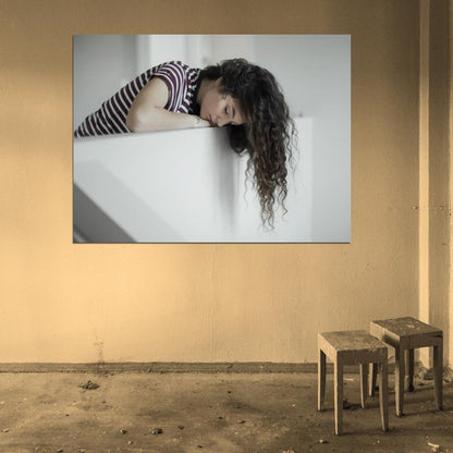 Lorde Cute Indie Pop Singer Music Art Wall Art Print Poster