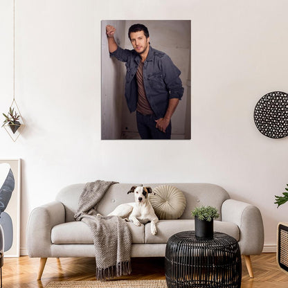 Luke Bryan Country Pop Singer Music Art Wall Art Print Poster