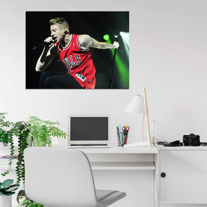 Macklemore Hip Hop Singer Music Art Wall Art Print Poster
