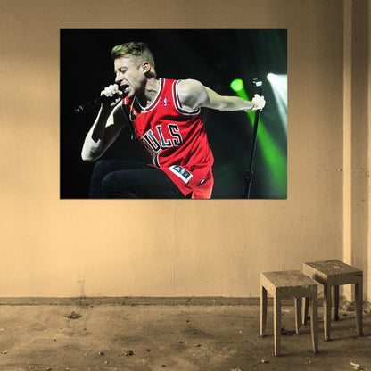 Macklemore Hip Hop Singer Music Art Wall Art Print Poster
