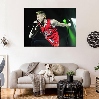 Macklemore Hip Hop Singer Music Art Wall Art Print Poster