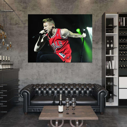 Macklemore Hip Hop Singer Music Art Wall Art Print Poster