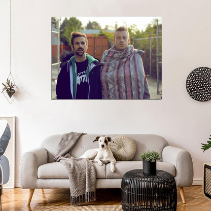 Macklemore & Ryan Lewis Hip Hop Singer DJ Music Art Wall Art Print Poster