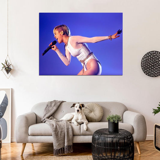 Miley Cyrus Hot Pop Country Singer Music Art Wall Art Print Poster