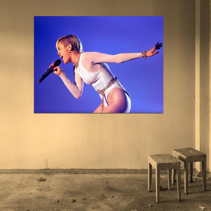 Miley Cyrus Hot Pop Country Singer Music Art Wall Art Print Poster